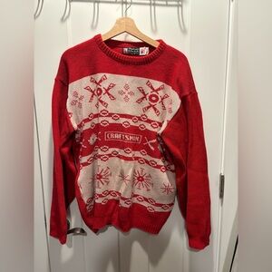 Craftsman men’s Christmas sweater XL